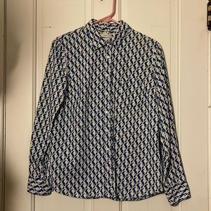 J. CREW Long Sleeve Button Down Shirt
